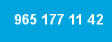 965 177 11 42
